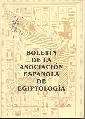 Imagen del vendedor de BOLETIN DE LA ASOCIACION ESPAOLA DE EGIPTOLOGIA. N. 8. AOS 1998. a la venta por Librera Javier Fernndez