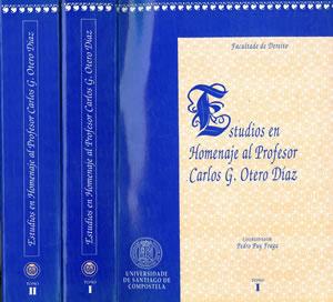Bild des Verkufers fr ESTUDIOS EN HOMENAJE AL PROFESOR CARLOS G. OTERO DAZ (Obra completa) zum Verkauf von Librera Anticuaria Galgo