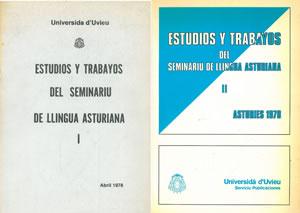 Imagen del vendedor de ESTUDIOS Y TRABAYOS DEL SEMINARIU DE LLINGUA ASTURIANA (Volmenes 1 y 2) a la venta por Librera Anticuaria Galgo