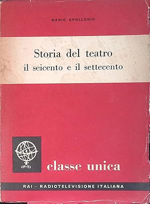 Storia del teatro. Il Seicento e il Settecento