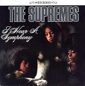 Seller image for I Hear a Symphony (MOTOWN LP HEAVY VINYL EUROPEAN RE-RELEASE WARMLY INSCRIBED BY BRIAN HOLLAND TO MARY WILSON OF THE SUPREMES) for sale by Cat's Curiosities