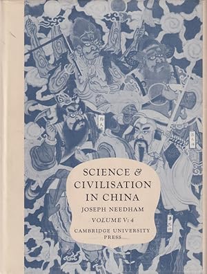 Bild des Verkufers fr Science and Civilisation in China. Volume V: Chemistry and Chemical Technology. Part 4: Spagyrical Discovery and Invention: Apparatus, Theories and Gifts. zum Verkauf von Asia Bookroom ANZAAB/ILAB