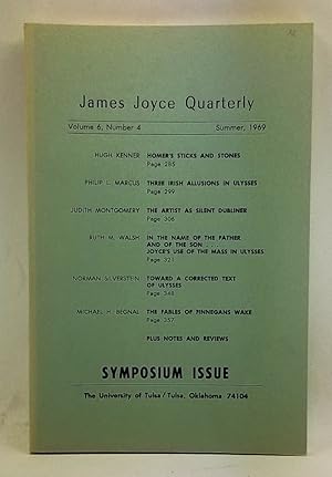 Seller image for James Joyce Quarterly, Volume 6, Number 4 (Summer 1969) for sale by Cat's Cradle Books