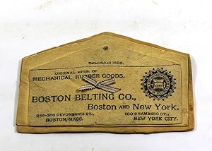 [Manufacturer's Sample from Boston Belting Co.,]