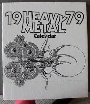 Heavy Metal CALENDAR 1979 - (Original Shipping Box ONLY );