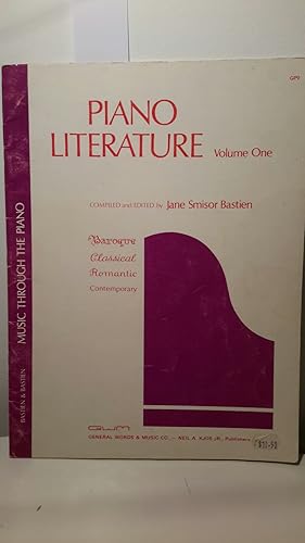 Bastien Piano Literature Volume 1 Pf