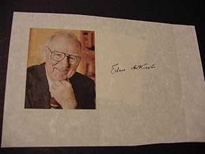 Seller image for SIGNED PHOTO SHEET for sale by Daniel Montemarano