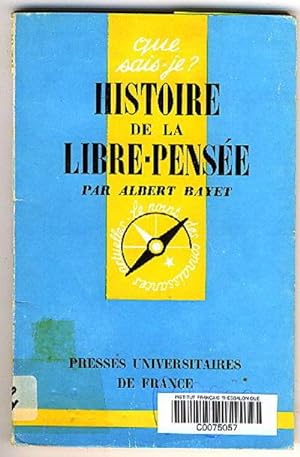 Histoire De La Libre-Pensee