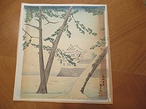 Japanese Scene (Original Color Print)