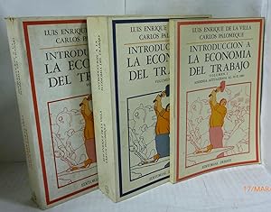 Bild des Verkufers fr INTRODUCCION A LA ECONOMIA DEL TRABAJO-2 TOMOS + ADDENDA ACTUALIZADA AL 30-X-1980 zum Verkauf von LIBRERIA  SANZ