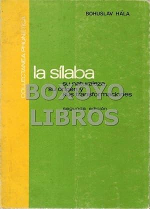 Imagen del vendedor de La slaba, su naturaleza su origen y sus transformaciones a la venta por Boxoyo Libros S.L.