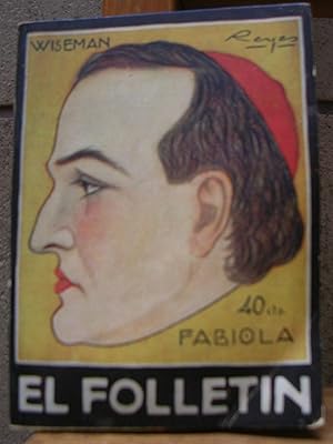 Seller image for FABIOLA o LA IGLESIA DE LAS CATACUMBAS. El Folletn n 14. Madrid,29 junio 1923. Ilustraciones de Hortelano for sale by LLIBRES del SENDERI
