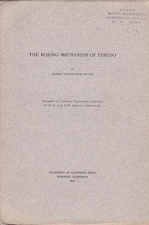 Seller image for The boring mechanism of teredo for sale by Pare Yannick