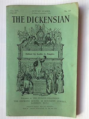 Seller image for The Dickensian Volume 54 part 3 for sale by Beach Hut Books