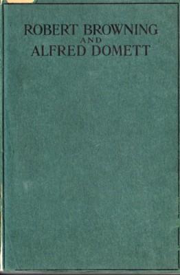 Seller image for Robert Browning and Alfred Domett for sale by Reflection Publications