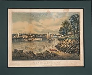 Seller image for View of Astoria, L.I. from the New York Side for sale by Antipodean Books, Maps & Prints, ABAA