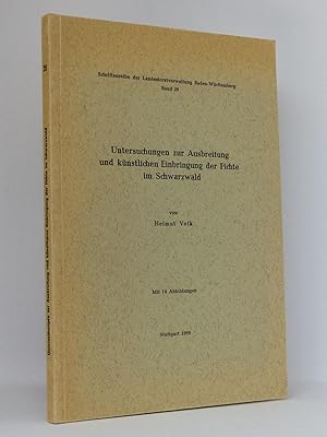 Bild des Verkufers fr Untersuchungen zur Ausbreitung und knstlichen Einbringung der Fichte im Schwarzwald : (Reihe: Schriftenreihe der Landesforstverwaltung Baden-Wrttemberg, Band 28) zum Verkauf von exlibris24 Versandantiquariat