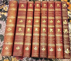 WORKS. 8 volumes "From Mr. Sheepshanks' library - Lot 299 - 1834" Attractive set in Full Contempo...