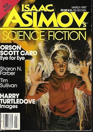 Image du vendeur pour Isaac ASIMOV'S Science Fiction: March, Mar. 1987 mis en vente par Books from the Crypt