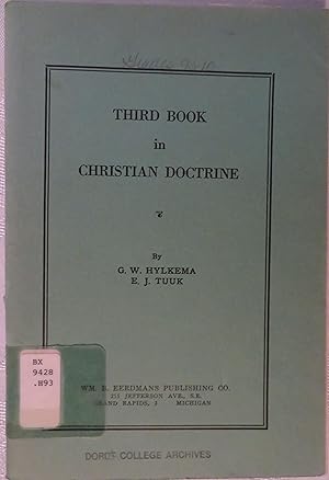 Seller image for Third Book in Christian Doctrine for sale by Book Catch & Release