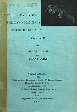 A bibliography of the land mammals of southeast Asia