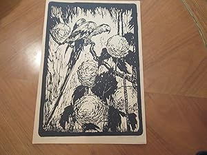 Seller image for A Truant [ Original Linocut Of A Parrot In A Forest] for sale by Arroyo Seco Books, Pasadena, Member IOBA