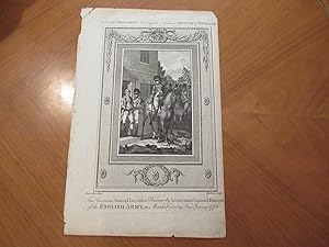 Seller image for The American General Lee Taken Prisoner By Lieutenant Colonel Harcour(T) Of The English Army, In Morris Country [Sic], New Jersey, 1776 [Original Antique Engraving From Barnard's "History Of England"] for sale by Arroyo Seco Books, Pasadena, Member IOBA