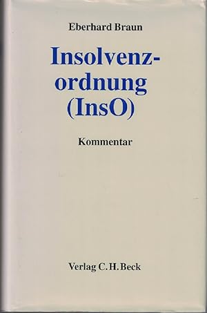 Insolvenzordnung (InsO): Kommentar.