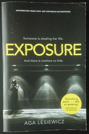 Imagen del vendedor de EXPOSURE a la venta por Happyfish Books