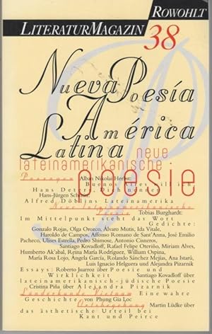 Bild des Verkufers fr Nueva Poesia America Latina / Neue Lateinamerikanische Poesie ( Rowohlt Literaturmagazin 38) zum Verkauf von Buchhandlung Klaus Bittner GmbH