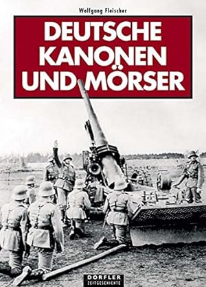 Deutsche Kanonen und Mörser.