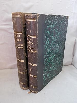 En Marge des Vieux Livres. Premiere Serie and Deuxieme Serie [2 volumes]