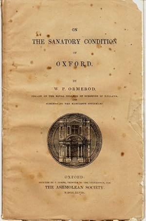 On The Sanatory Conditions of Oxford