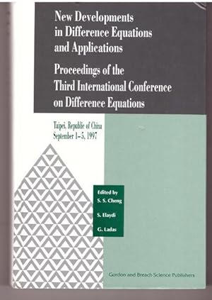 Immagine del venditore per New Developments in Difference Equations and Applications: Proceedings of the Third International Conference on Difference Equations venduto da Lavendier Books