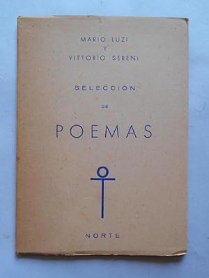 Image du vendeur pour Seleccin de Poemas. Traduccin y nota preliminar de Ramn Gonzlez Alegre. mis en vente par Carmichael Alonso Libros