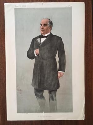 William McKinley, President of the United States of America: "An American Protector" Litho with T...