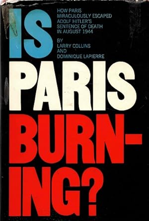 Bild des Verkufers fr Is Paris burning ? zum Verkauf von Antiquariaat van Starkenburg