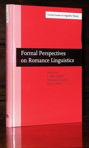 Seller image for Formal Perspectives on Romance Linguistics: Selected papers from the 28th Linguistic Symposium on Romance Languages (LSRL XXVIII), University Park, 1998 (Current Issues in Linguistic Theory) for sale by Moroccobound Fine Books, IOBA