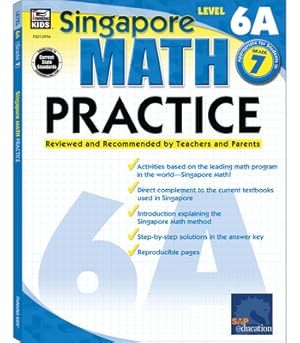 Imagen del vendedor de Singapore Math Practice, Level 6A Grade 7 (Paperback or Softback) a la venta por BargainBookStores