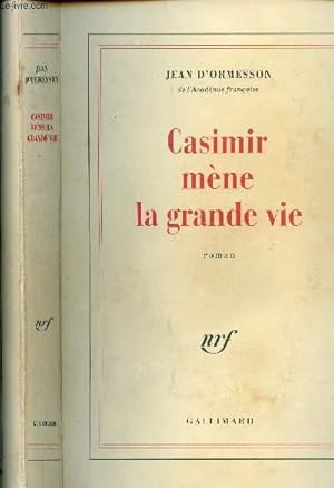 Image du vendeur pour CASIMIR MENE LA GRANDE VIE mis en vente par Le-Livre
