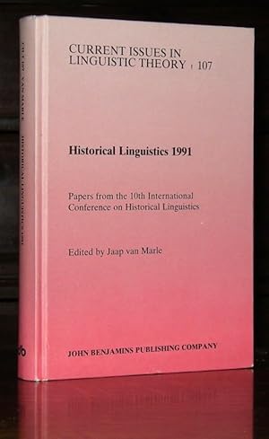 Imagen del vendedor de Historical Linguistics 1991: Papers from the 10th International Conference on Historical Linguistics, Amsterdam, August 1216, 1991 (Current Issues in Linguistic Theory) a la venta por Moroccobound Fine Books, IOBA