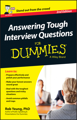 Seller image for Answering Tough Interview Questions for Dummies (Paperback or Softback) for sale by BargainBookStores