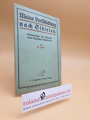 Seller image for Meine Verschickung nach Sibirien. Erinnerungen und Erlebnisse eines Rigaschen Buchhndlers. for sale by Roland Antiquariat UG haftungsbeschrnkt