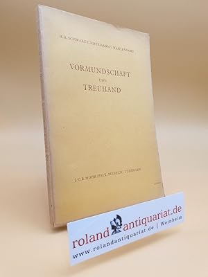 Image du vendeur pour Vormundschaft und Treuhand des rmischen und englischen Privatrechts in ihrer Anwendbarkeit auf vlkerrechtlicher Ebene. Eine Studie zur Strukturproblematik des Vlkerrechts. mis en vente par Roland Antiquariat UG haftungsbeschrnkt