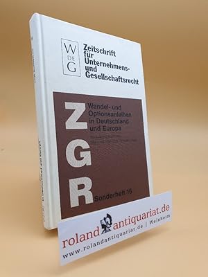 Wandel- und Optionsanleihen in Deutschland und Europa.