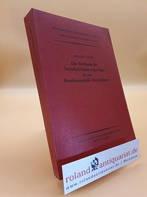 Seller image for Die Verbnde der Sozialversicherungstrger in der Bundesrepublik Deutschland. for sale by Roland Antiquariat UG haftungsbeschrnkt