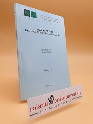 Seller image for Psychogramm des jugendlichen Autolenkers. for sale by Roland Antiquariat UG haftungsbeschrnkt