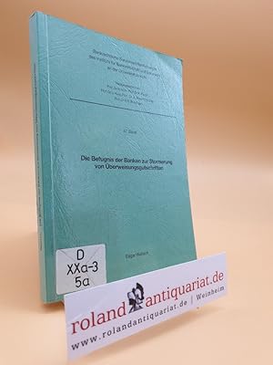 Die Befugnis der Banken zur Stornierung von Überweisungsgutschriften.