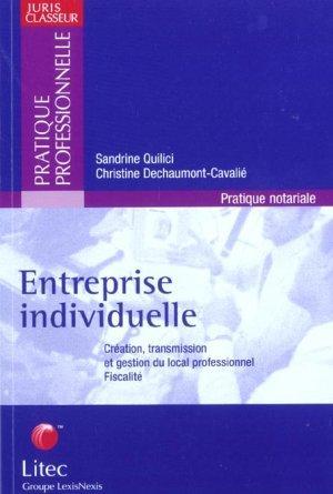 Entreprise individuelle