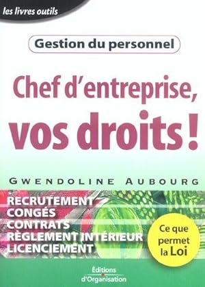 Image du vendeur pour Gestion du personnel mis en vente par Chapitre.com : livres et presse ancienne